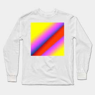 yellow pink red abstract texture background Long Sleeve T-Shirt